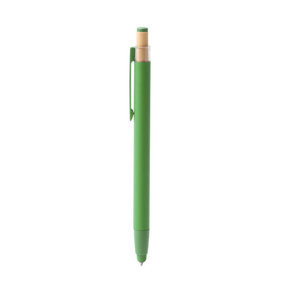 Kean - Bolígrafo elaborado en aluminio reciclado con acabado mate - Verde Helecho