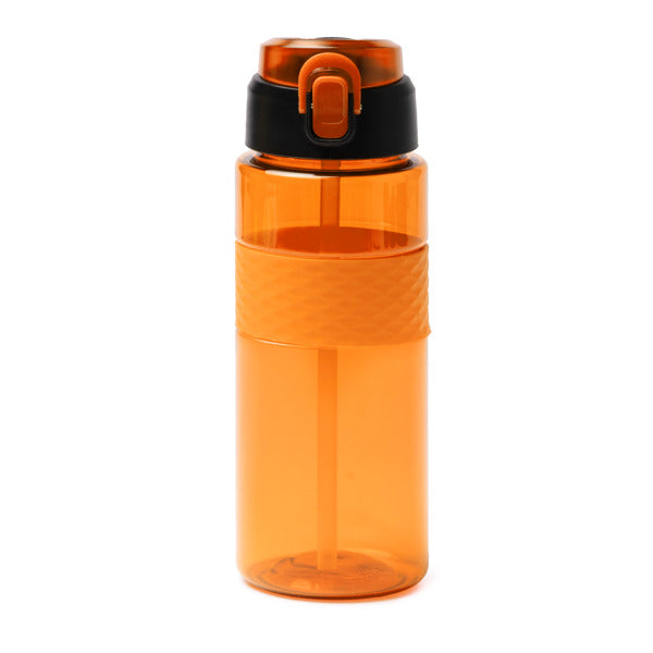 Zonda - Bidón con cuerpo elaborado en RPET de 700 ml de capacidad - Naranja