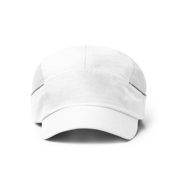 Azura - Gorra deportiva elaborada en microfibra RPET con diseño ligero y ergonómico - Blanco