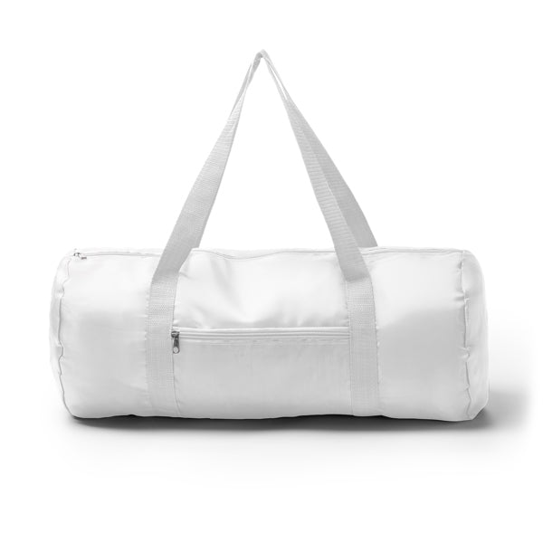 Manley - Bolso de deporte plegable realizado en RPET 290T - Blanco