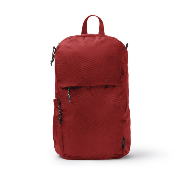 Traxler - Mochila elaborada en Ripstop RPET, tejido repelente al agua - Rojo Oscuro