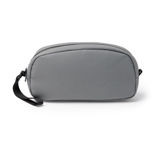 Volox - Neceser elaborado en PU Leather con cierre de cremallera con tirador - Gris