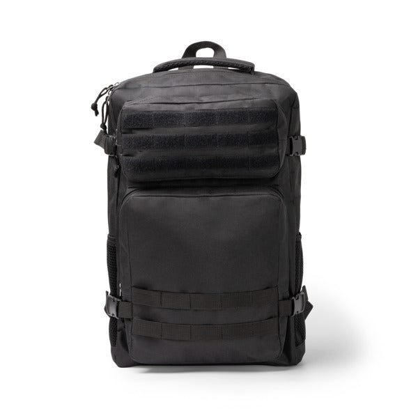 Francis - Mochila estilo deportiva elaborada en RPET 600D - Negro