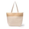 Morea - Bolsa nevera elaborada en algodón 280 g/m² y yute - Crudo