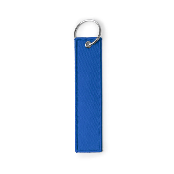 Tomcat - Llavero rectangular elaborado en RPET, de tacto suave - Royal