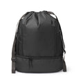 Deboer - Mochila de cuerdas ajustable elaborada en poliéster 600D - Negro