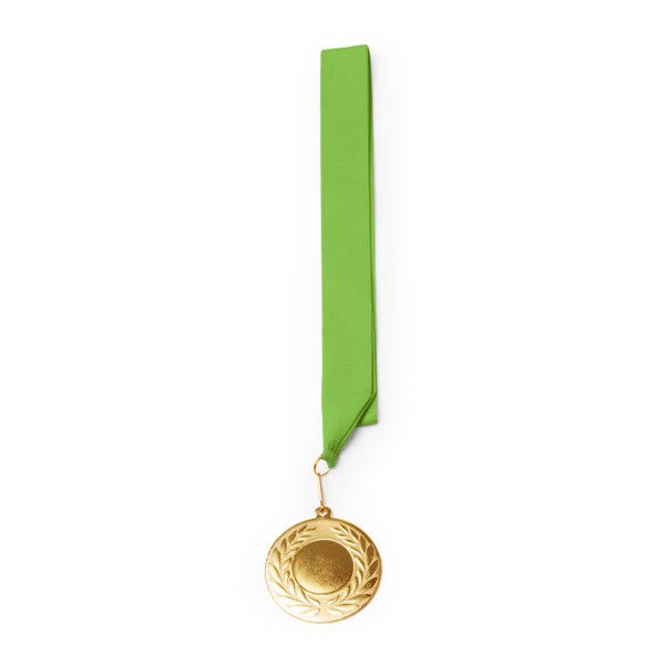 Ledeki - Medalla elaborada en metal - Verde Helecho