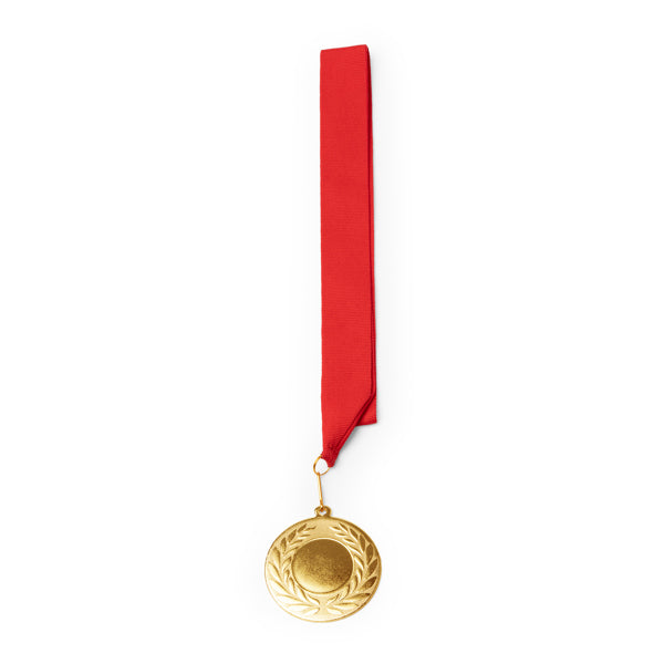 Ledeki - Medalla elaborada en metal - Rojo