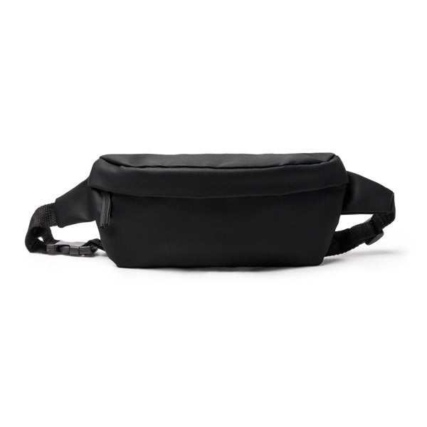 Zumel - Riñonera elaboarada en PU Leather y RPET 600D con tacto suave - Negro