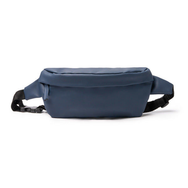 Zumel - Riñonera elaboarada en PU Leather y RPET 600D con tacto suave - Marino