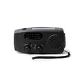 Nevil - Radio multifunción de emergencia con dinamo elaborada en ABS - Negro
