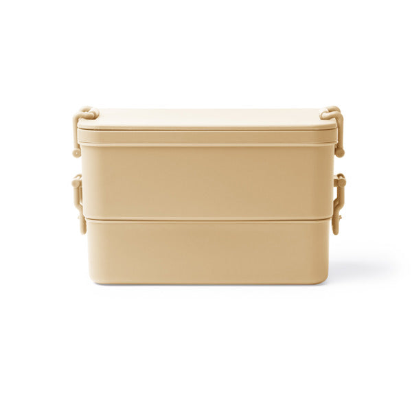 Kady - Fiambrera elaborada en PP con capacidad de 2,3 L ml - Beige
