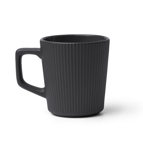 Buks - Taza de cerámica con capacidad de 320 ml - Negro