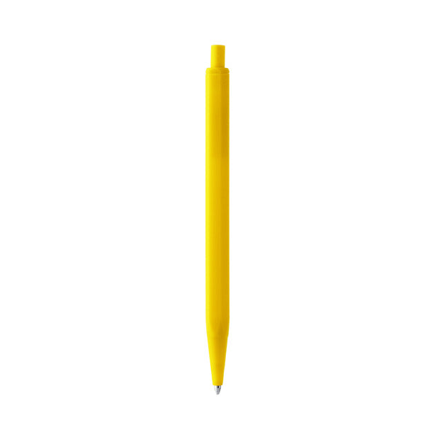 Tarmak - Bolígrafo elaborado en ABS reciclado con pulsador - Amarillo