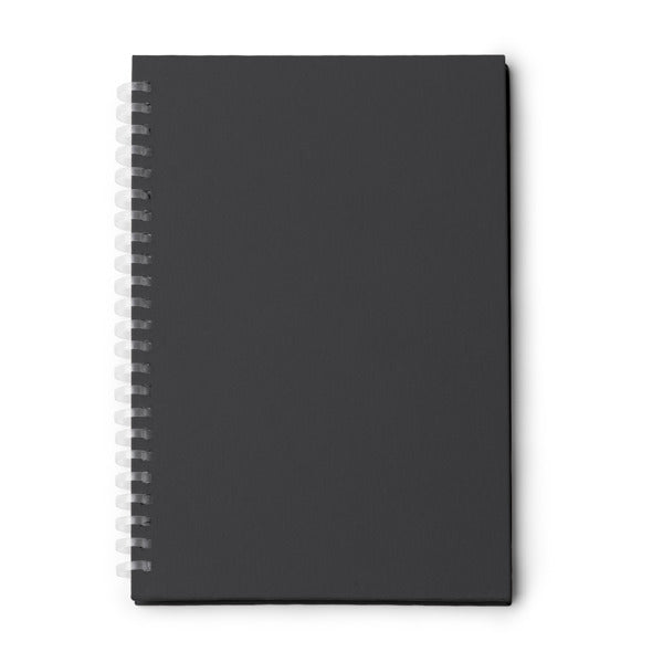 Mistrol - Bloc de notas tamaño A5 con anillas flexibles elaboradas en RPET - Negro