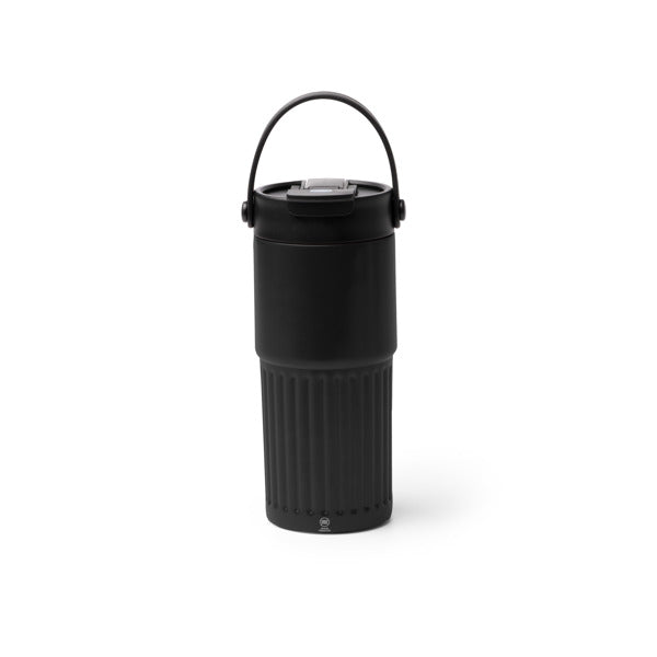 Tumbat - Vaso térmico elaborado en acero inoxidable 304 reciclado de doble capa - Negro