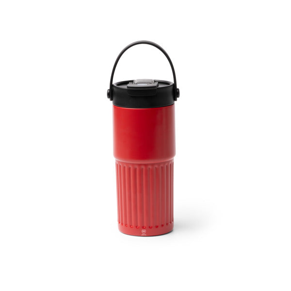 Tumbat - Vaso térmico elaborado en acero inoxidable 304 reciclado de doble capa - Rojo Oscuro