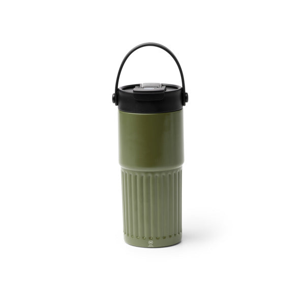 Tumbat - Vaso térmico elaborado en acero inoxidable 304 reciclado de doble capa - Verde Oscuro