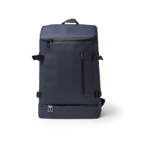 Frilux - Mochila nevera elaborada en PU Leather - Marino