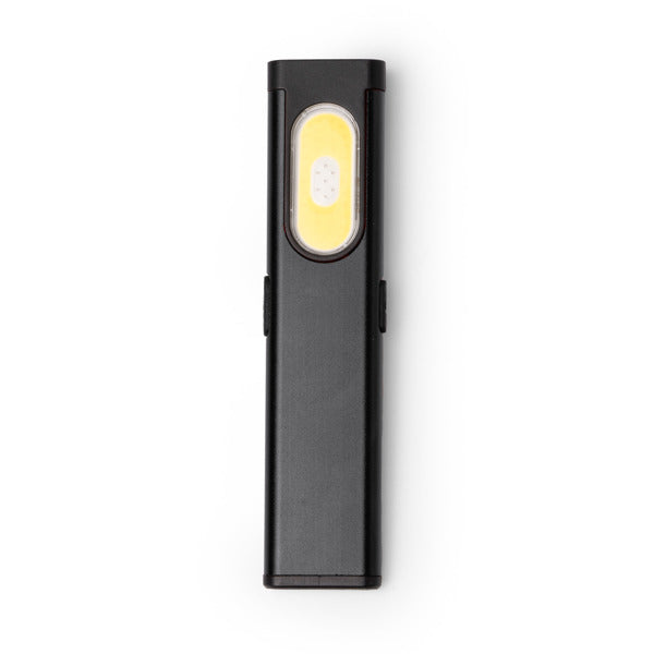 Zabala - Doble linterna ultra plana elaborada en aluminio - Negro