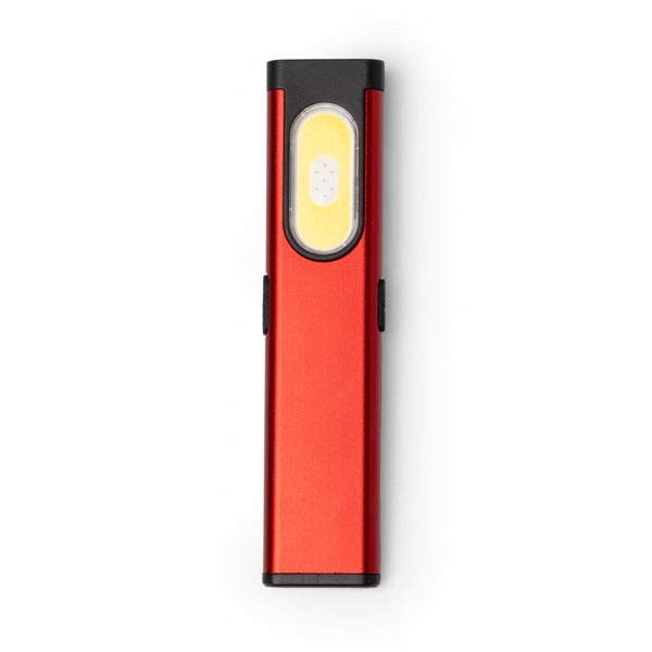Zabala - Doble linterna ultra plana elaborada en aluminio - Rojo
