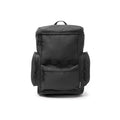Cameron - Mochila elaborada en RPET 600D con apertura en la parte superior - Negro