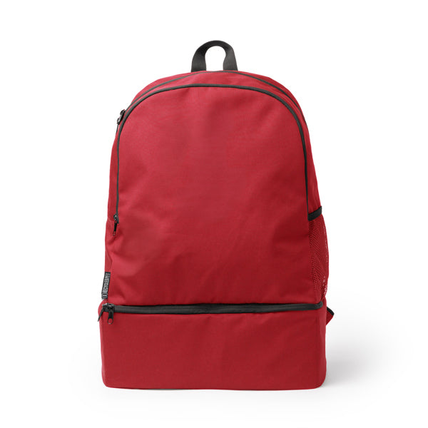 Cambel - Mochila deportiva realizada en RPET 600D - Rojo