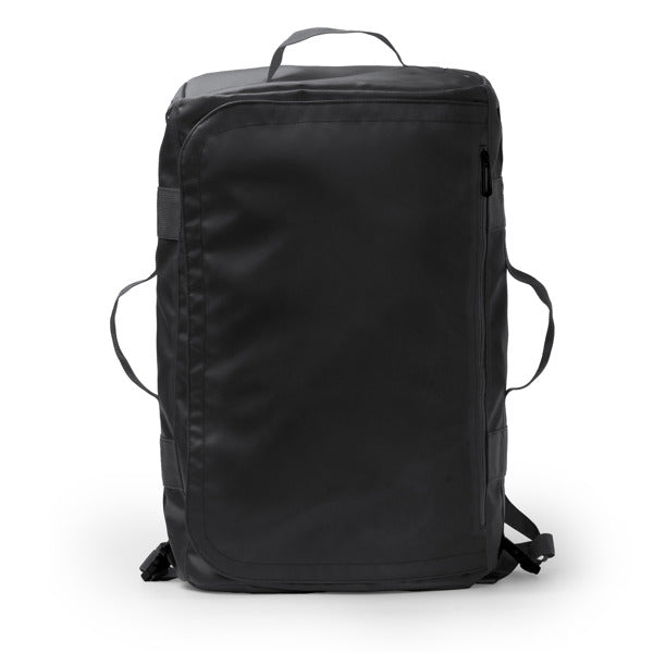 Lacroix - Bolso mochila multifunción elaborada en PU Leather y poliéster 600D - Negro