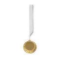 Dresel - Medalla elaborada en metal - Blanco