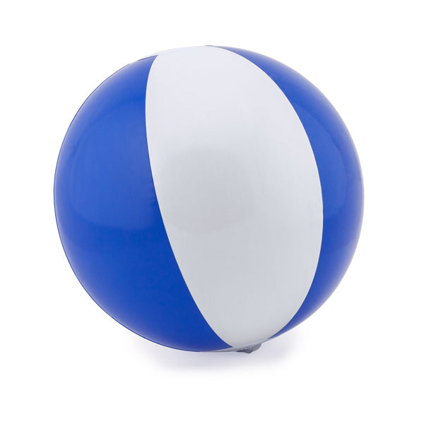 Saona - Balón inflable de PVC con válvula de inflado - Blanco/Royal