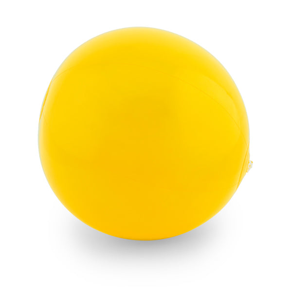 Saona - Balón inflable de PVC con válvula de inflado - Amarillo