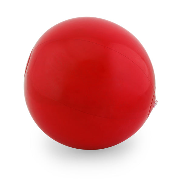 Saona - Balón inflable de PVC con válvula de inflado - Rojo