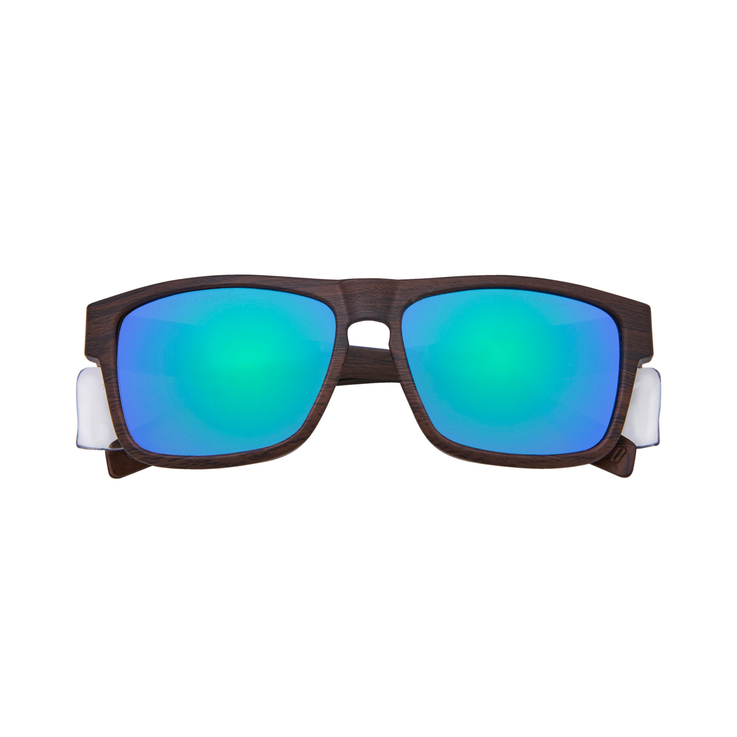 Mod. BRAVE.29 Woody Dark Lente PC Verde Polarizada