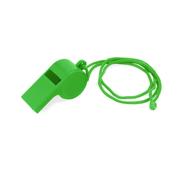 Carnival - Silbato de diseño clásico con cinta para el cuello - Verde Helecho