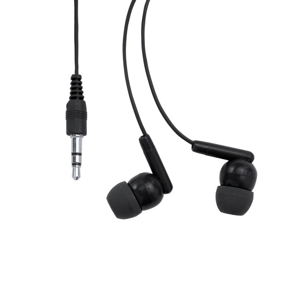 Punk - Auriculares boton - Negro