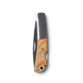 Vidur - Navaja de acero inoxidable y empuñadura combinada con madera natural - Crudo
