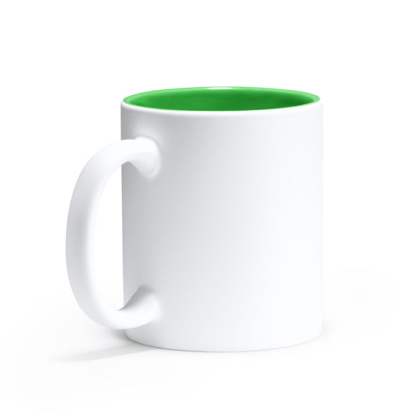 Roibo - Taza de cerámica ideal para marcaje láser - Verde Helecho