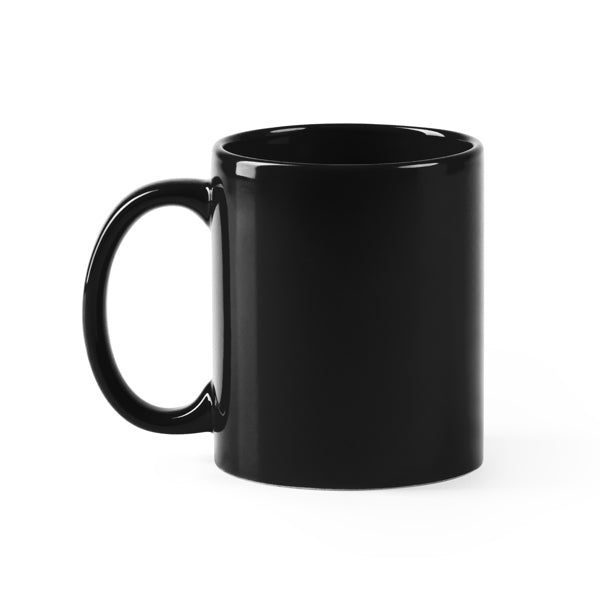 Papaya - Taza de cerámica con capacidad de 370 ml - Negro