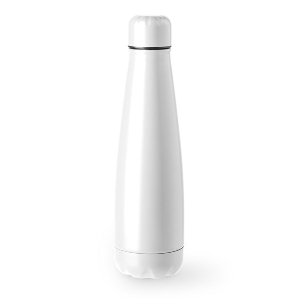 Pita - Bidón de acero inoxidable 304 con tapón enroscable - Blanco