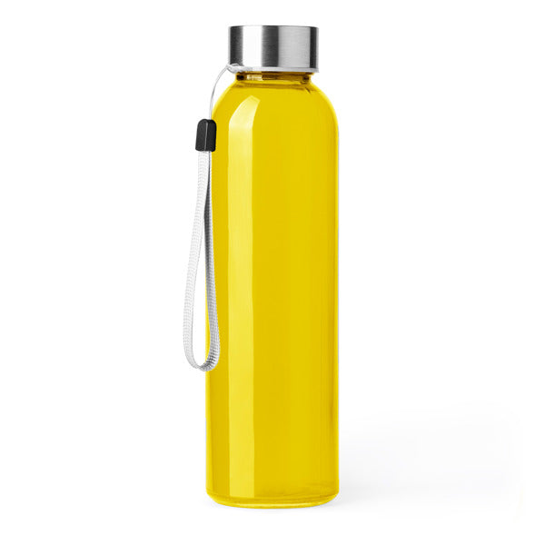 Alfe - Bidón de cristal con capacidad de 500ml disponible - Amarillo