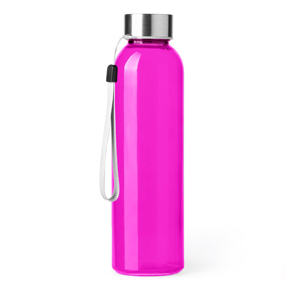 Alfe - Bidón de cristal con capacidad de 500ml disponible - Fucsia