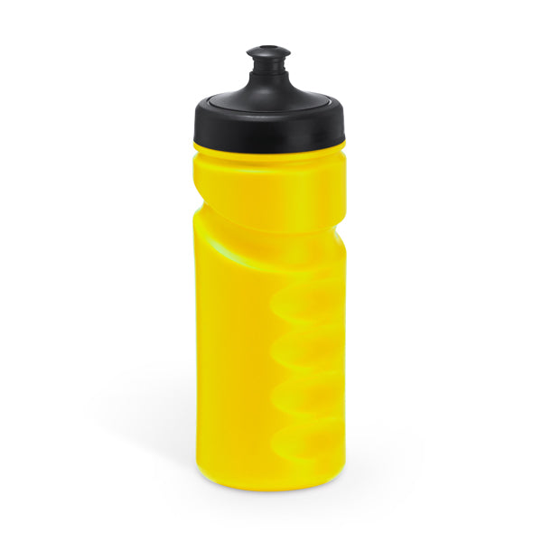 Running - Bidón deportivo de PE, ideal para su uso en tu deporte diario - Amarillo