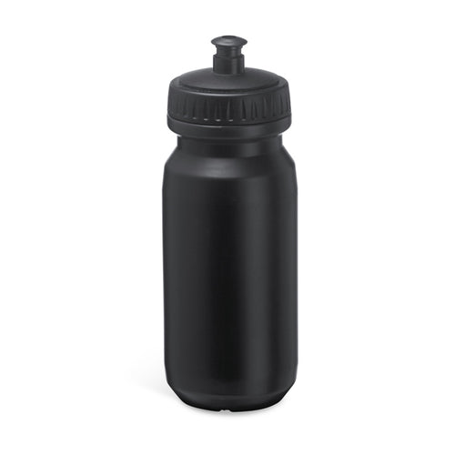 Biking - Bidón deportivo de PE con amplia superficie de marcaje - Negro