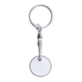 Tonic - Llavero moneda para carro compra - Blanco