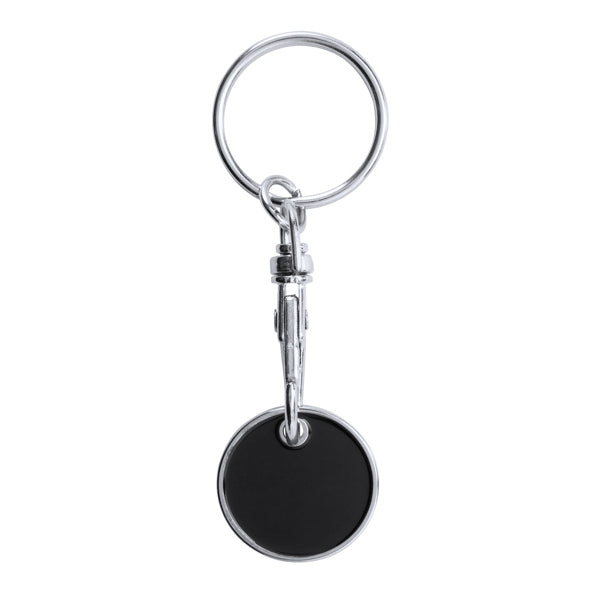 Tonic - Llavero moneda para carro compra - Negro