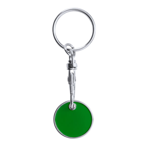 Tonic - Llavero moneda para carro compra - Verde Helecho
