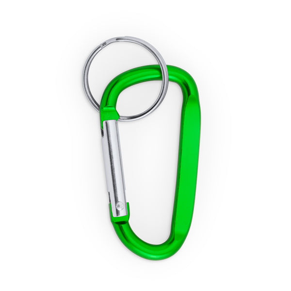 Pale - Llavero mosquetón de aluminio para sujetar objetos - Verde Helecho