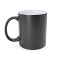 Okra - Taza mágica de cerámica de 350 ml - Negro