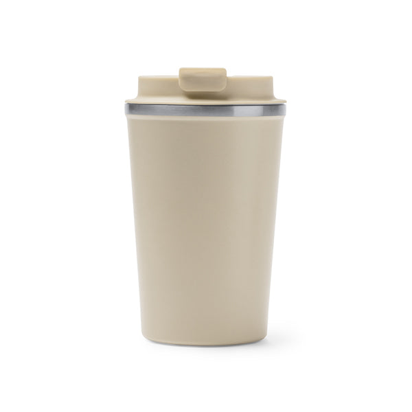 Okele - Vaso térmico de acero inoxidable 304 de doble pared - Beige