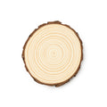 Pinea - Fantástico set de 4 posavasos realizados en madera de pino natural - Crudo